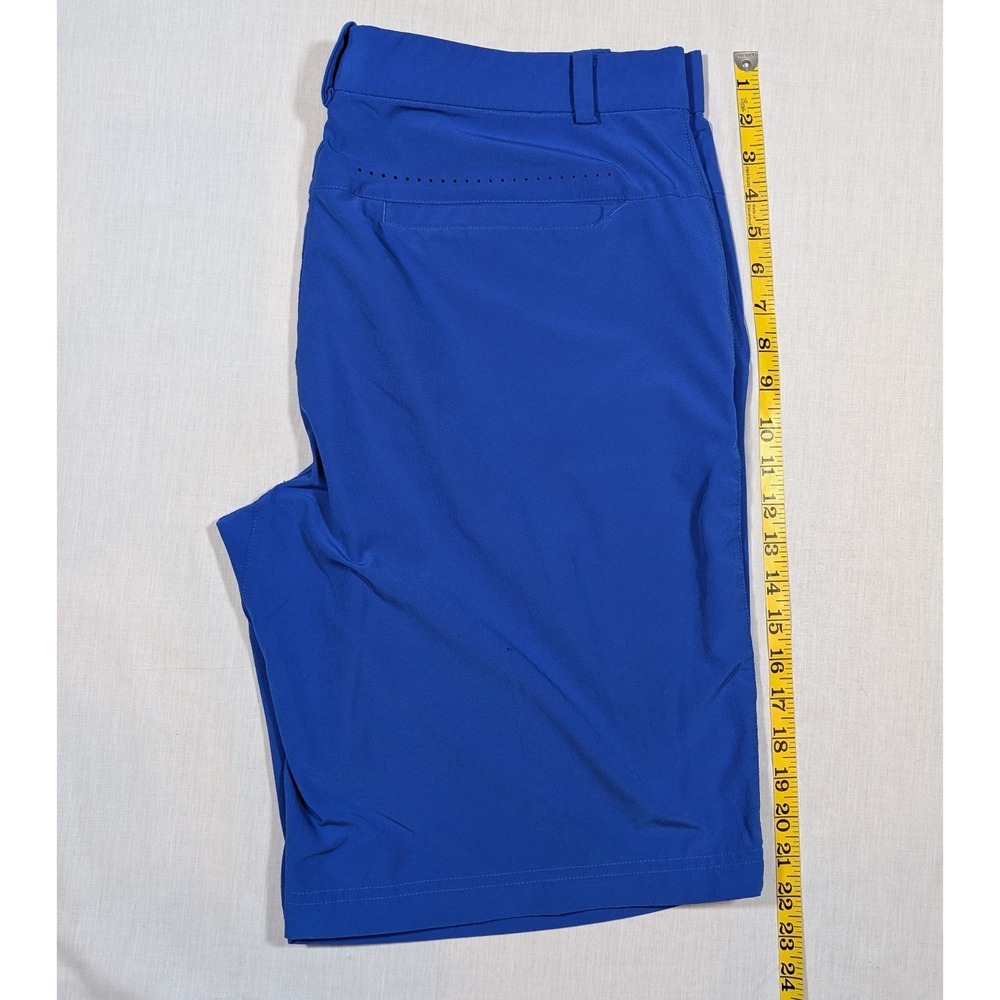 Nike Golf Tour Performance Dri-Fit Men's Shorts Blue Size 36 Wicking Stretch - Picture 6 of 9
